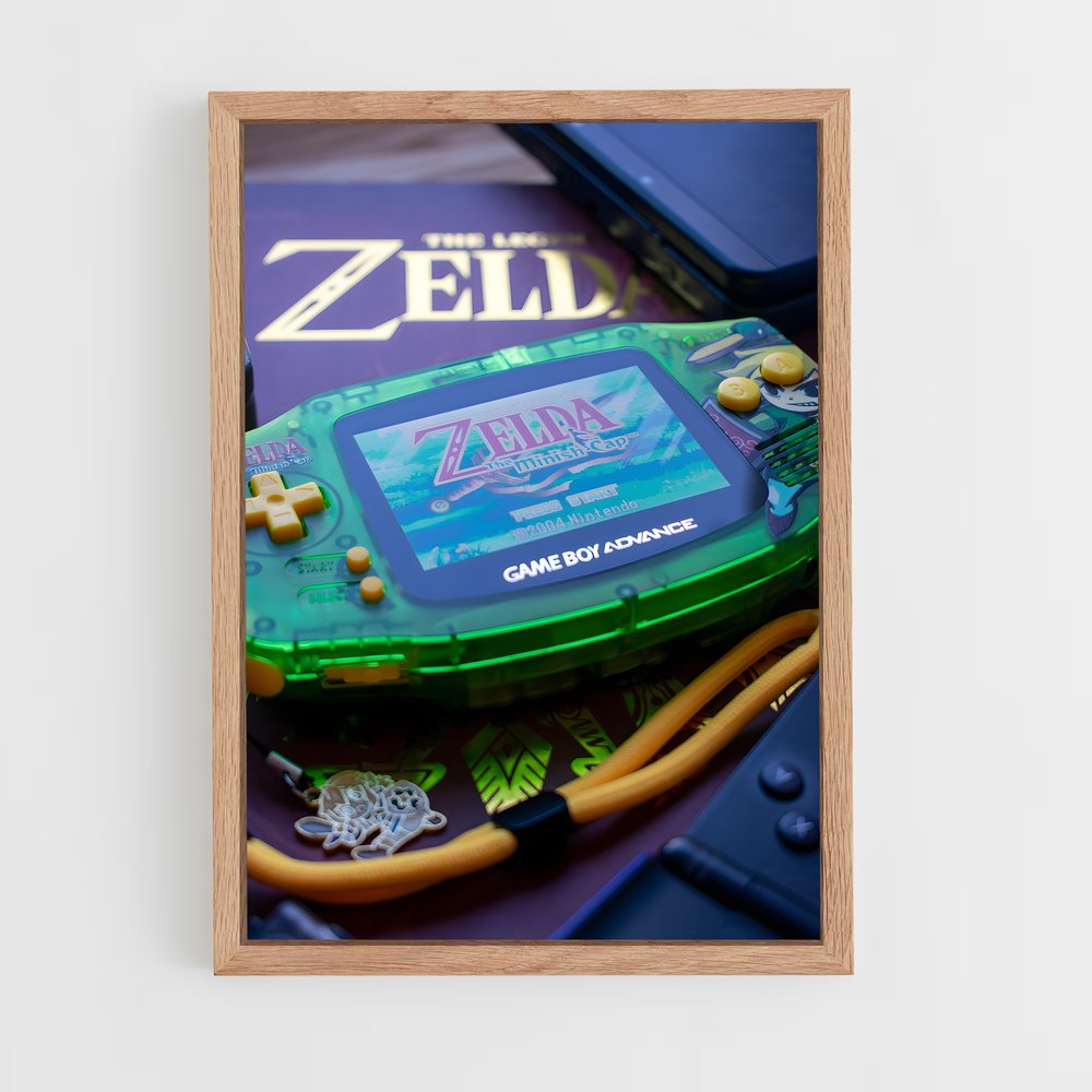 Poster Retro Gamer – affiche Consoles (vue 4)